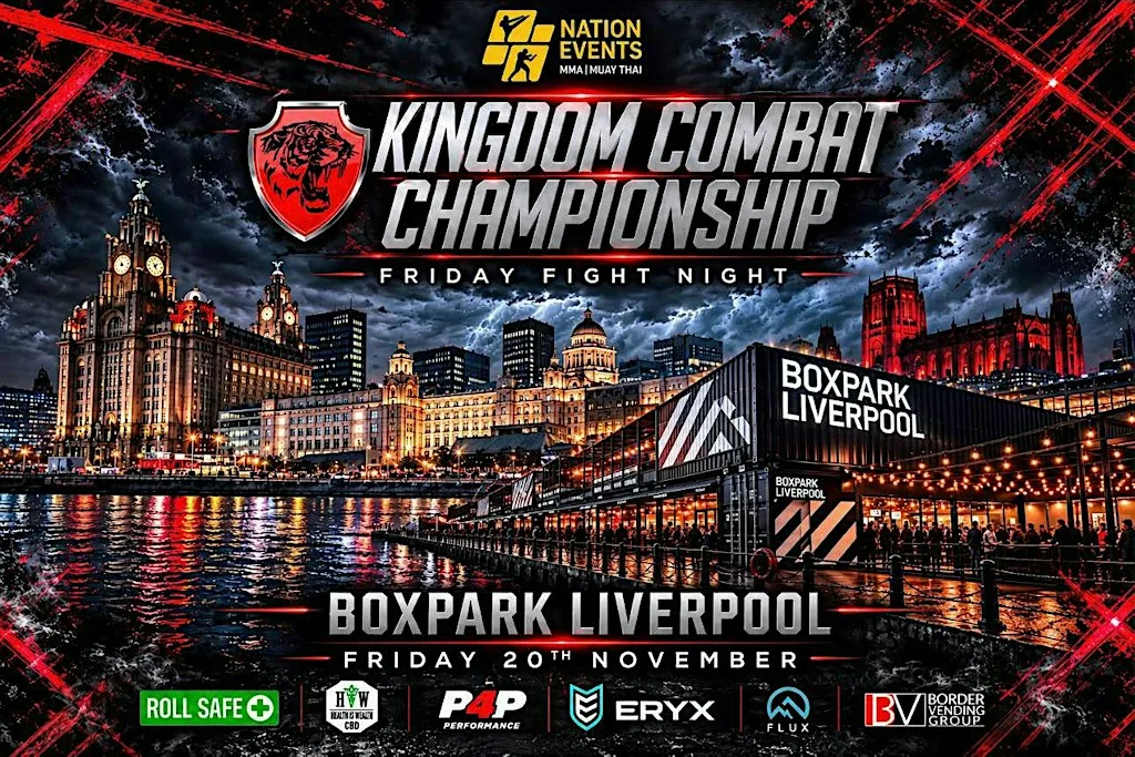 KINGDOM FRIDAY FIGHT NIGHT - NOV 2026 at BOXPARK Liverpool