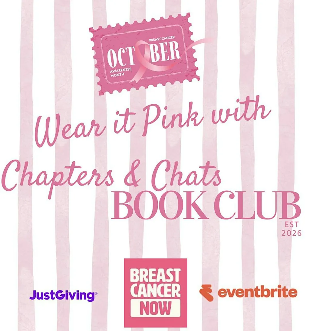 Wear it Pink with Chapters & Chats BookClub at Tinney's Bar & The Shirt Factory