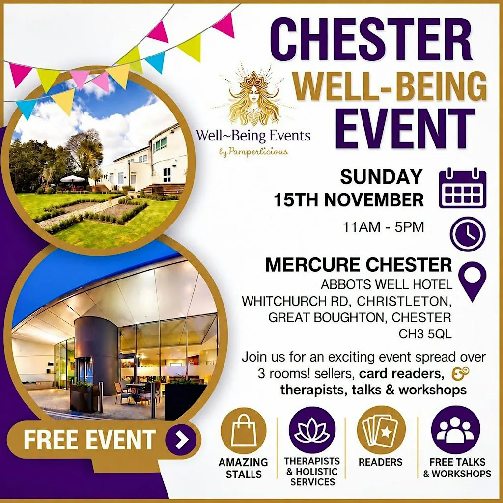 A Day of Wellbeing at Mercure Chester at Mercure Chester Abbots Well Hotel