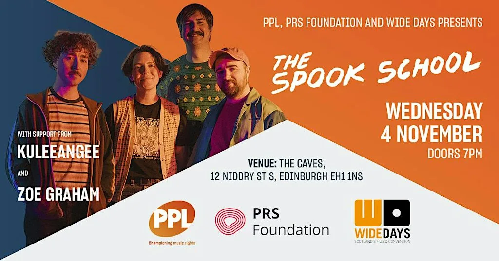 The Spook School + KuleeAngee + Zoe Graham at The Caves