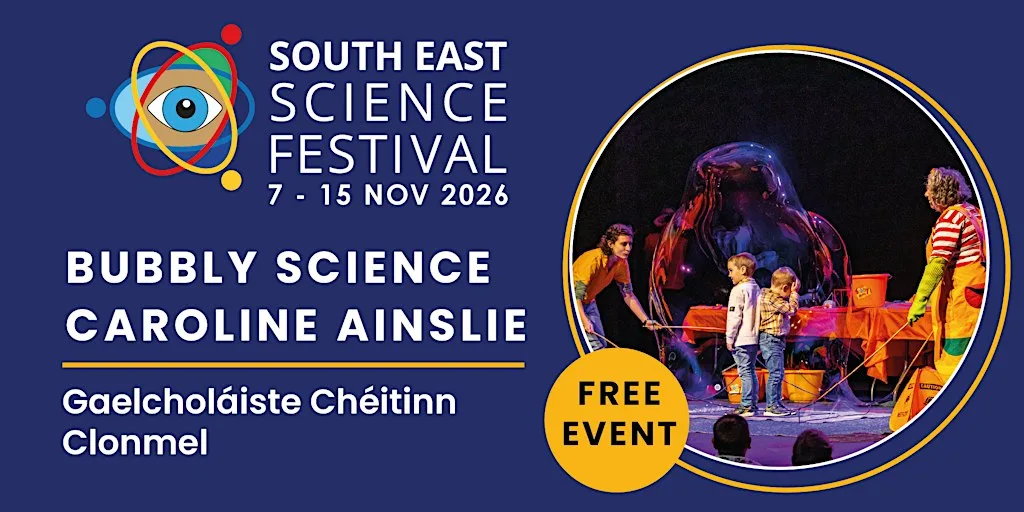 Bubbly Science with Caroline Ainslie at Gaelcholáiste Chéitinn