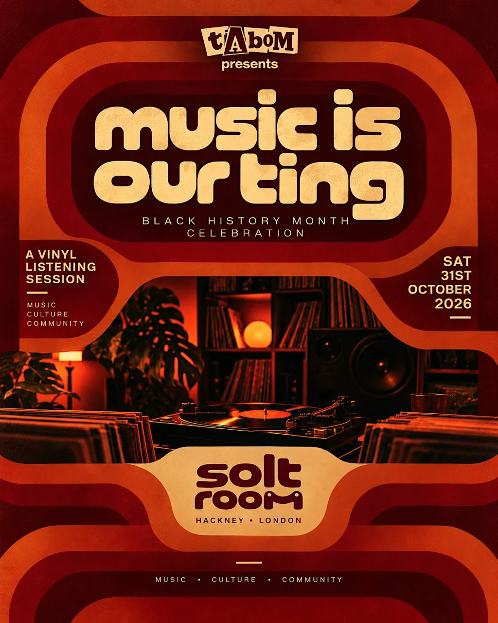 Music is Our Ting at Solt Room