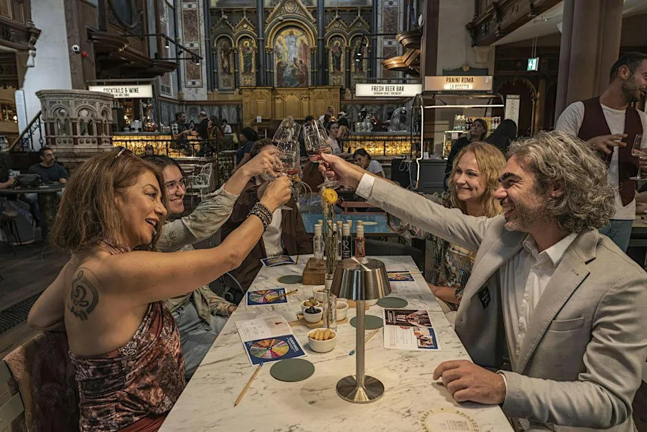Italian Wine Tasting Experience at Mercato Mayfair at St Mark’s Church at Mercato Mayfair