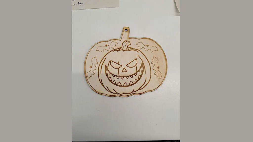 Create your own pumpkin door hanger at The Word, National Centre for the Written Word