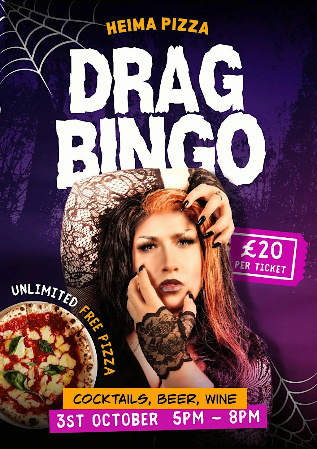 Heima Drag Bingo! at Heima Coffee