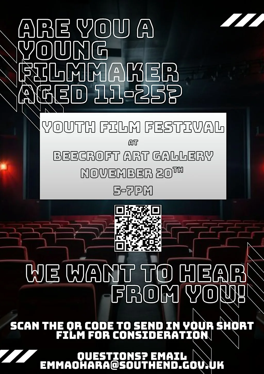 Southend Youth Short Film Festival at Beecroft Art Gallery