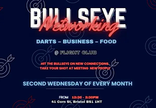 Bullseye Networking at Flight Club Bristol
