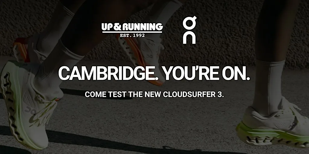 Cambridge X On Cloud Surfer 3 launch at The Tivoli