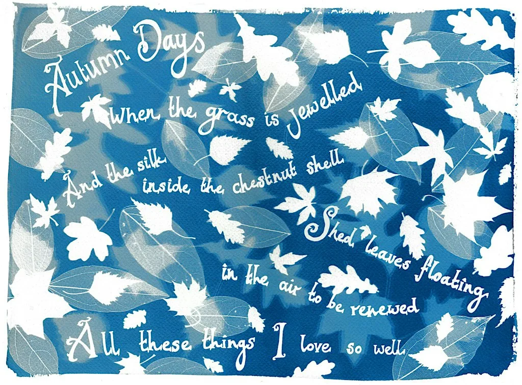 Pugin Craft Workshop: Cyanotypes and Autumn Leaf Printing at Cathedral Hall, Nottingham Cathedral St Barnabas Cathedral Nottingham
