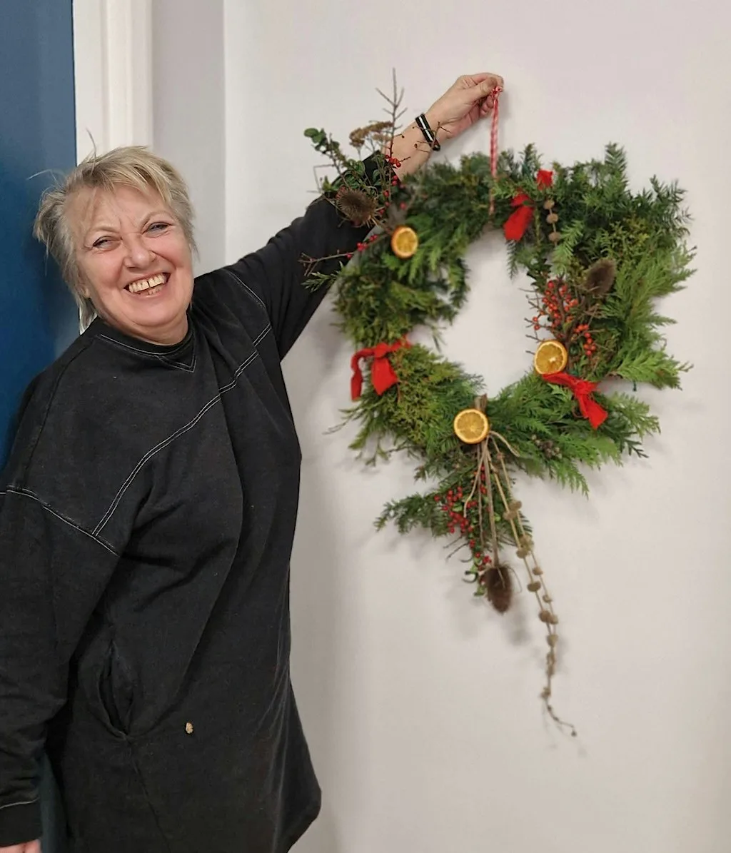 Sustainable Wreath Making