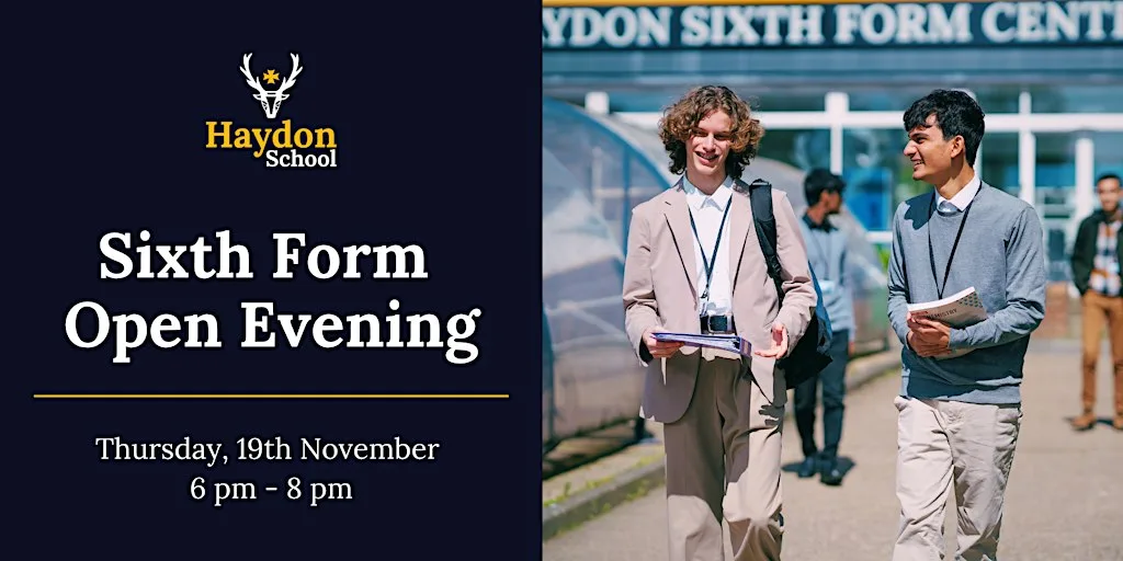 Haydon Sixth Form Open Evening at Haydon School - St Marys Hall