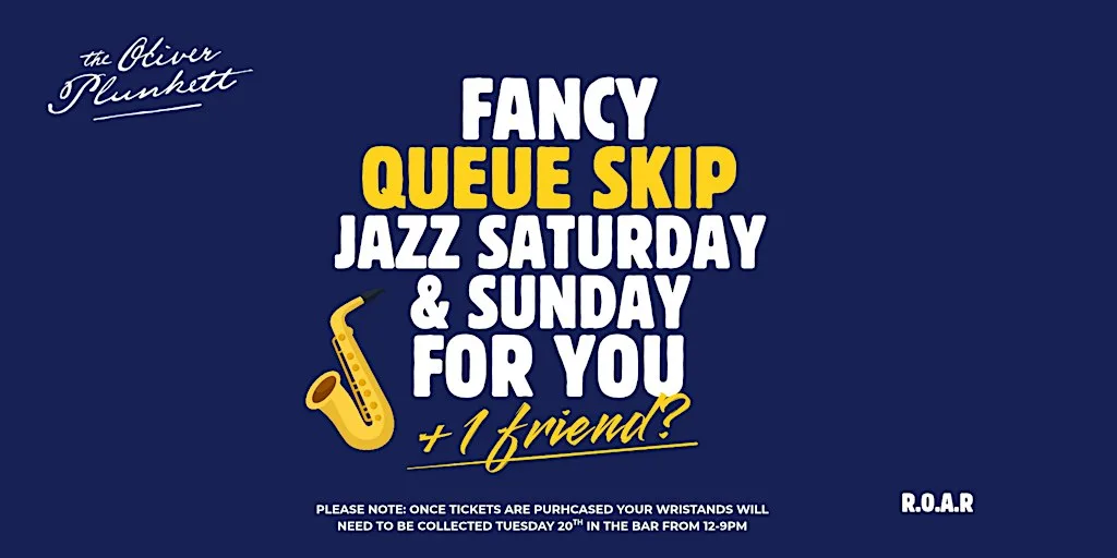 Jazz Saturday & Sunday Tickets!