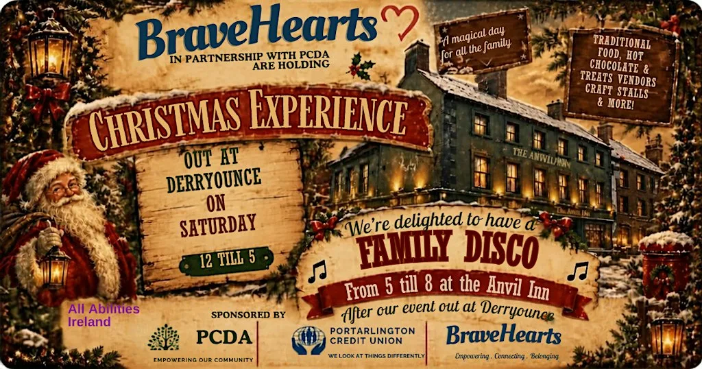 Christmas Experience with Bravehearts at Derryounce Lakes and Walkways