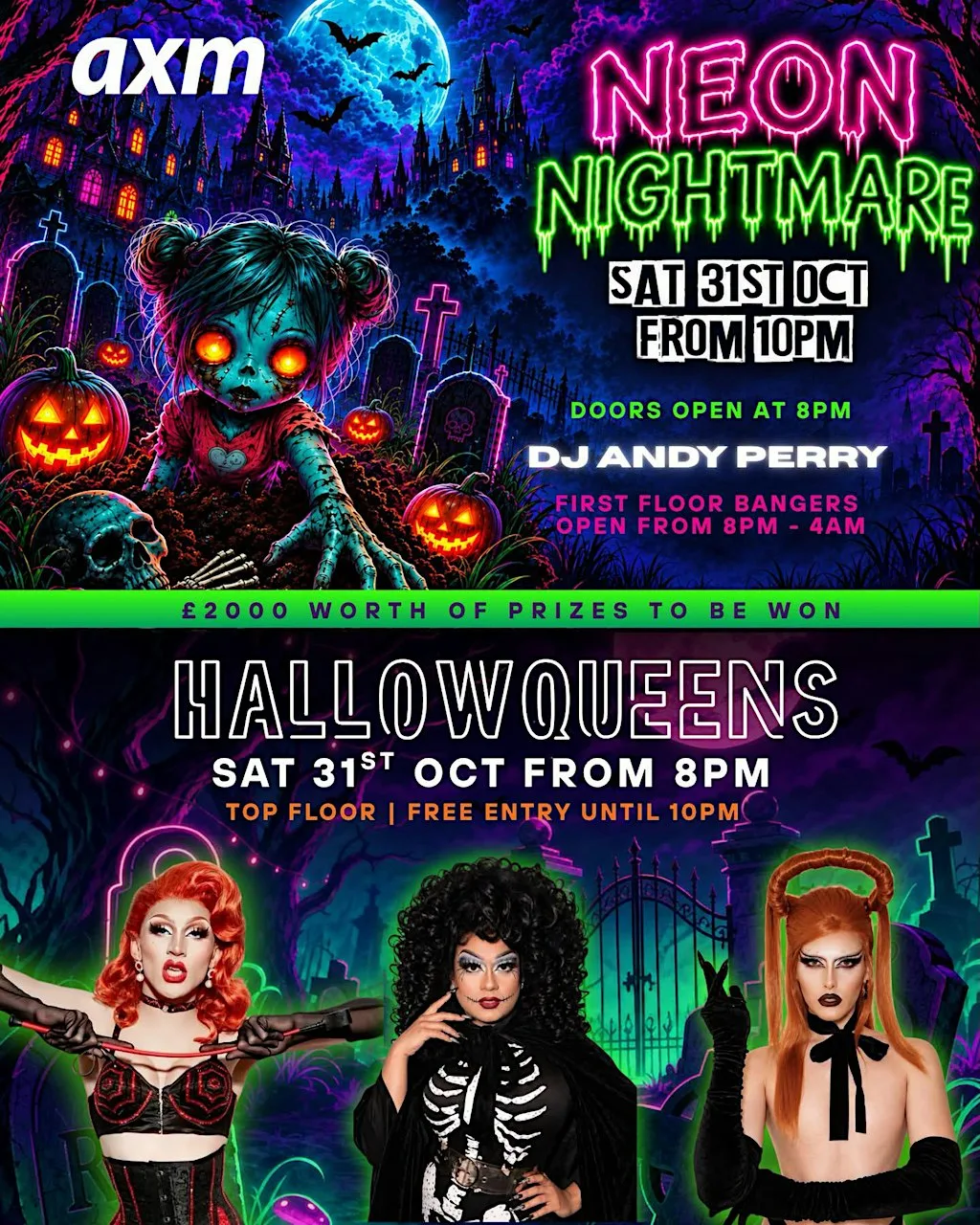 AXM Halloween Saturday
