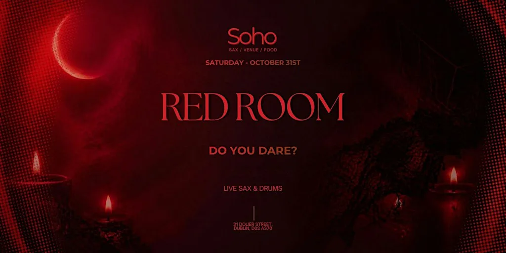 RED ROOM HALLOWEEN at Soho bars venue space