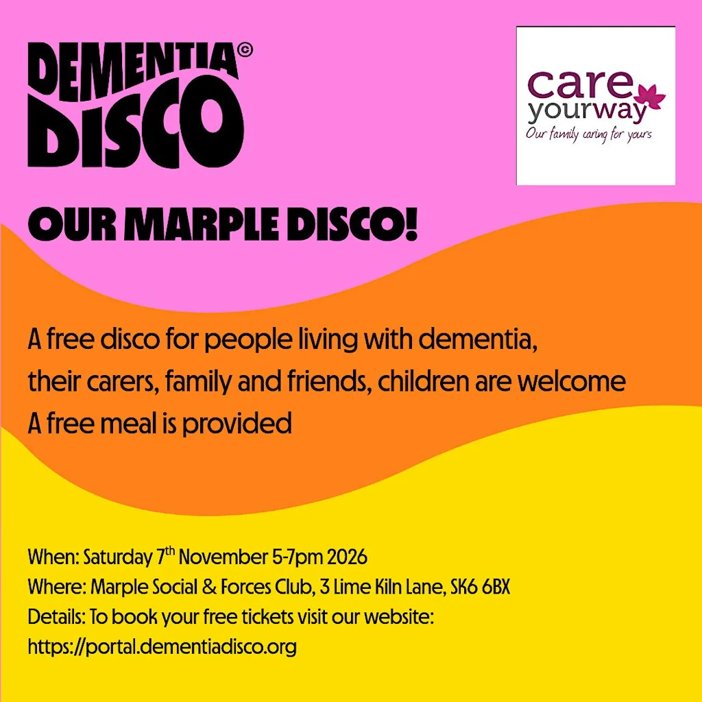 Dementia Disco Marple at Marple Social & Forces Club