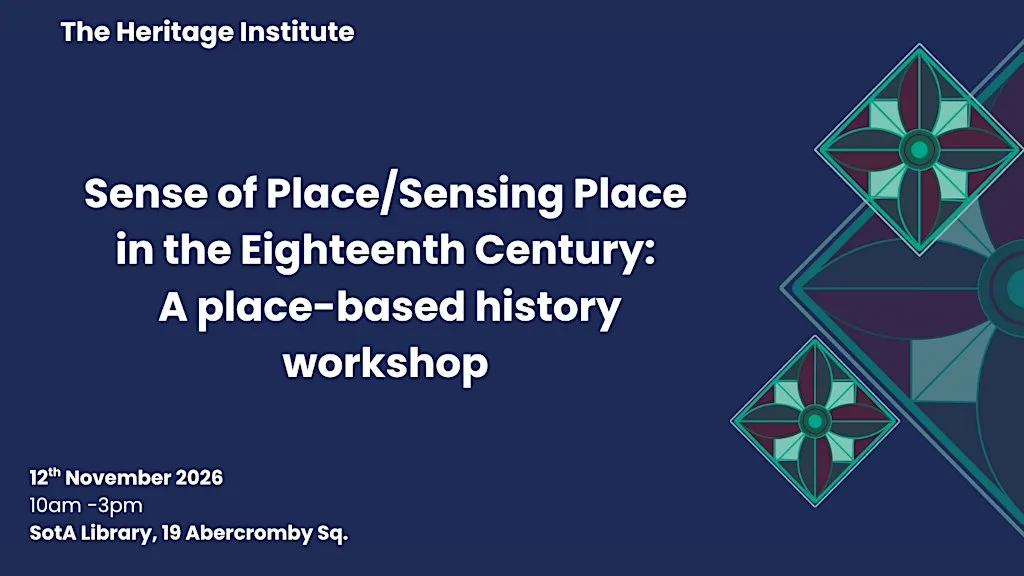Sense of Place/Sensing Place in the Eighteenth Century