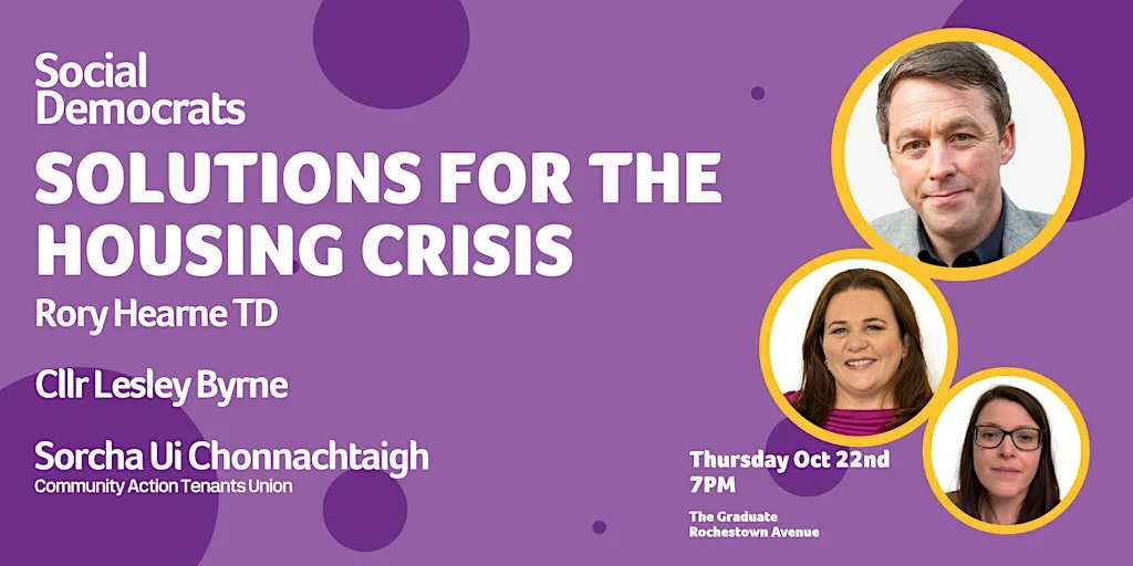 Solutions To The Housing Crisis - Dún Laoghaire Public Meeting at The Graduate