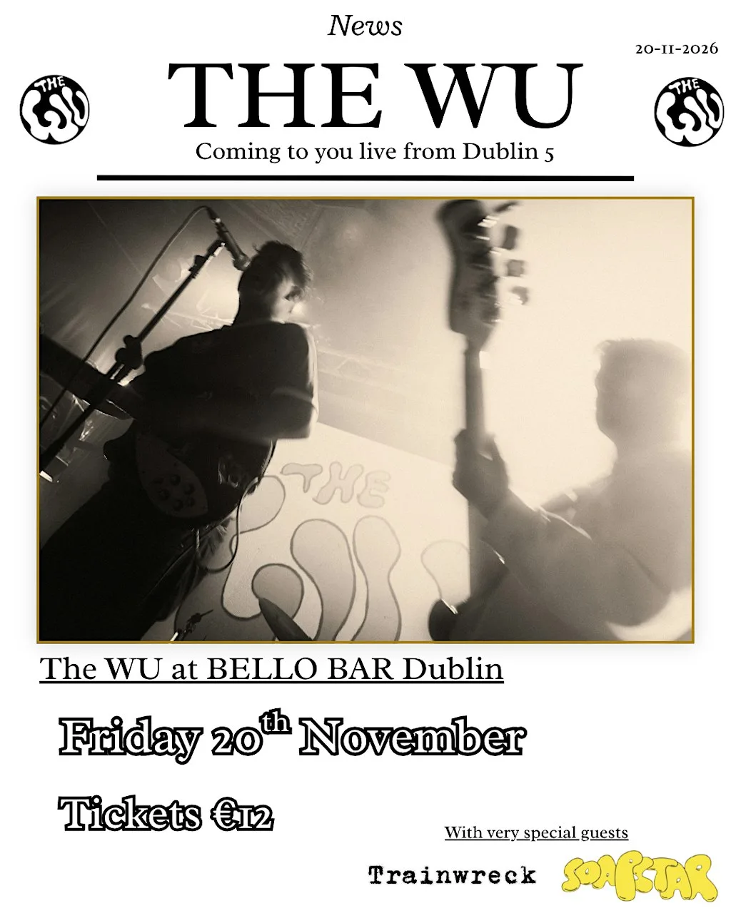 The WU Live At Bello Bar at Bello Bar
