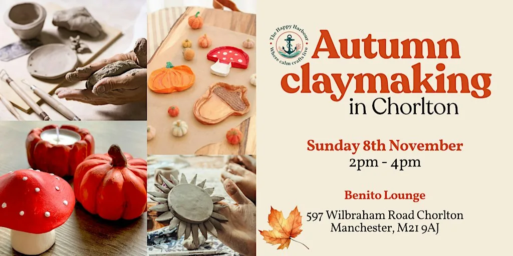 Autumn Claymaking in Chorlton at Benito Lounge