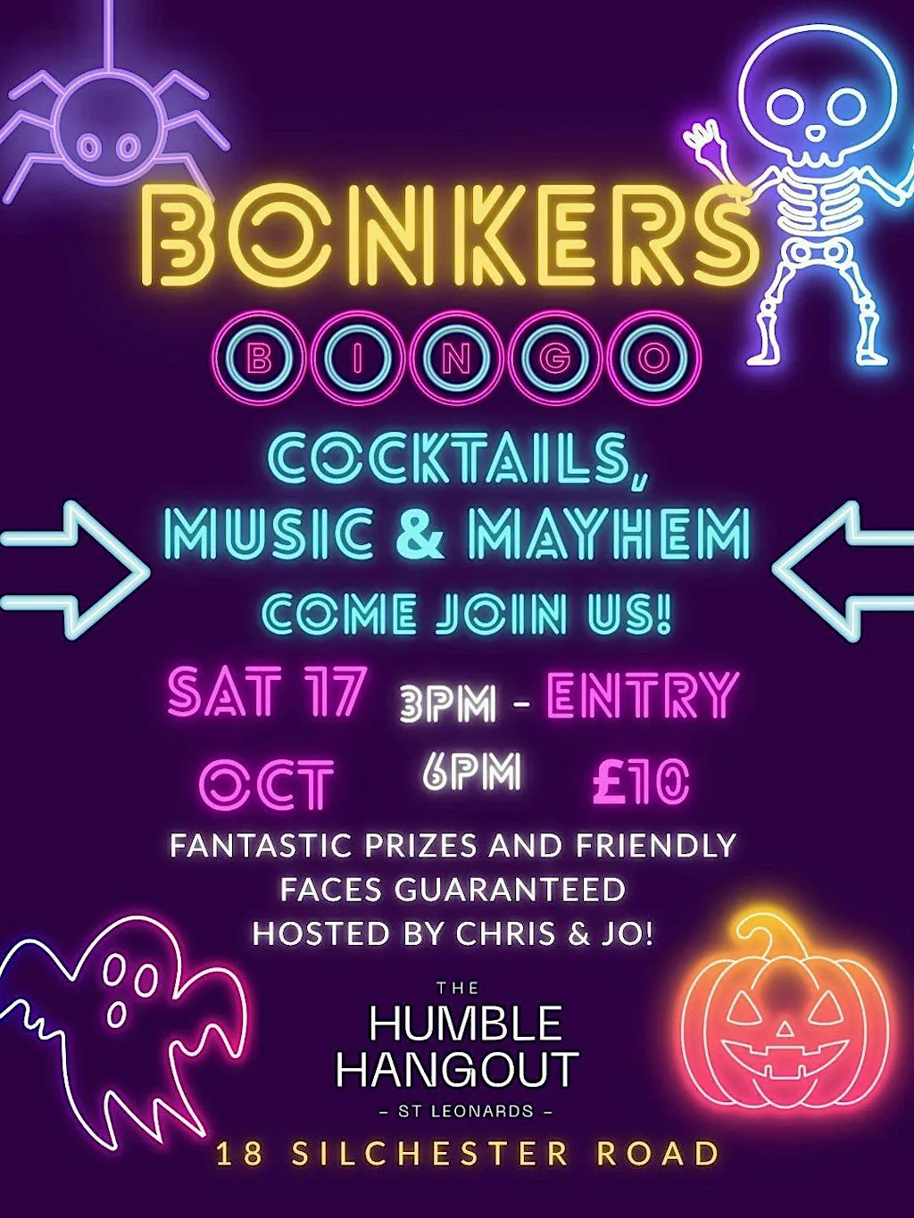 Bonkers Bingo Halloween Special
