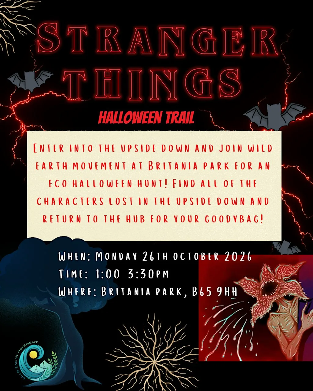 Stranger Things Halloween Trail