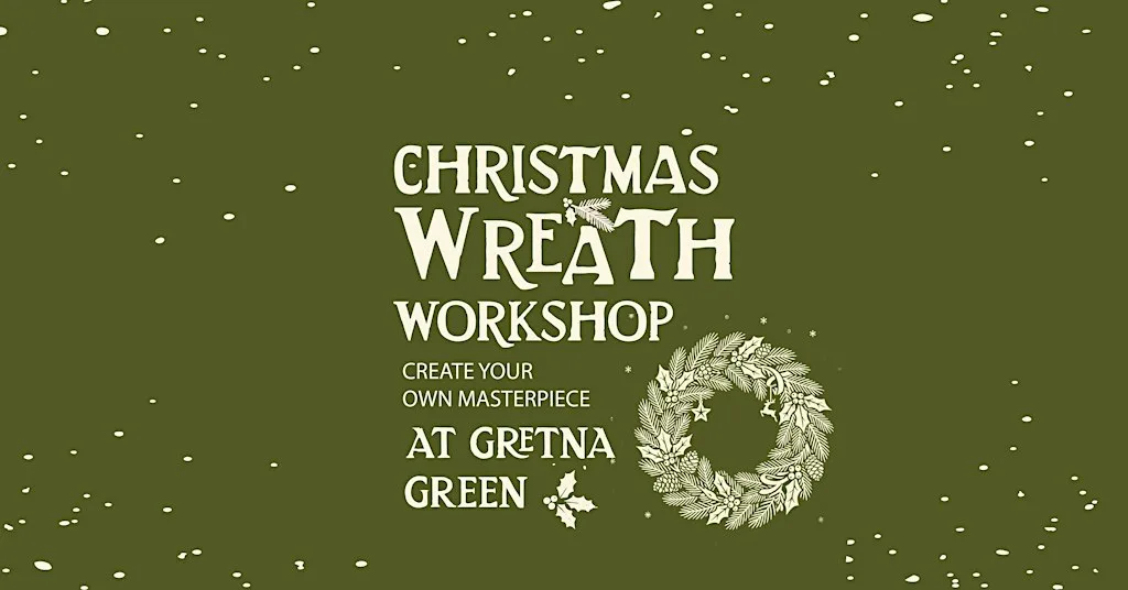 Christmas Wreath Making Workshop at Famous Blacksmiths Shop