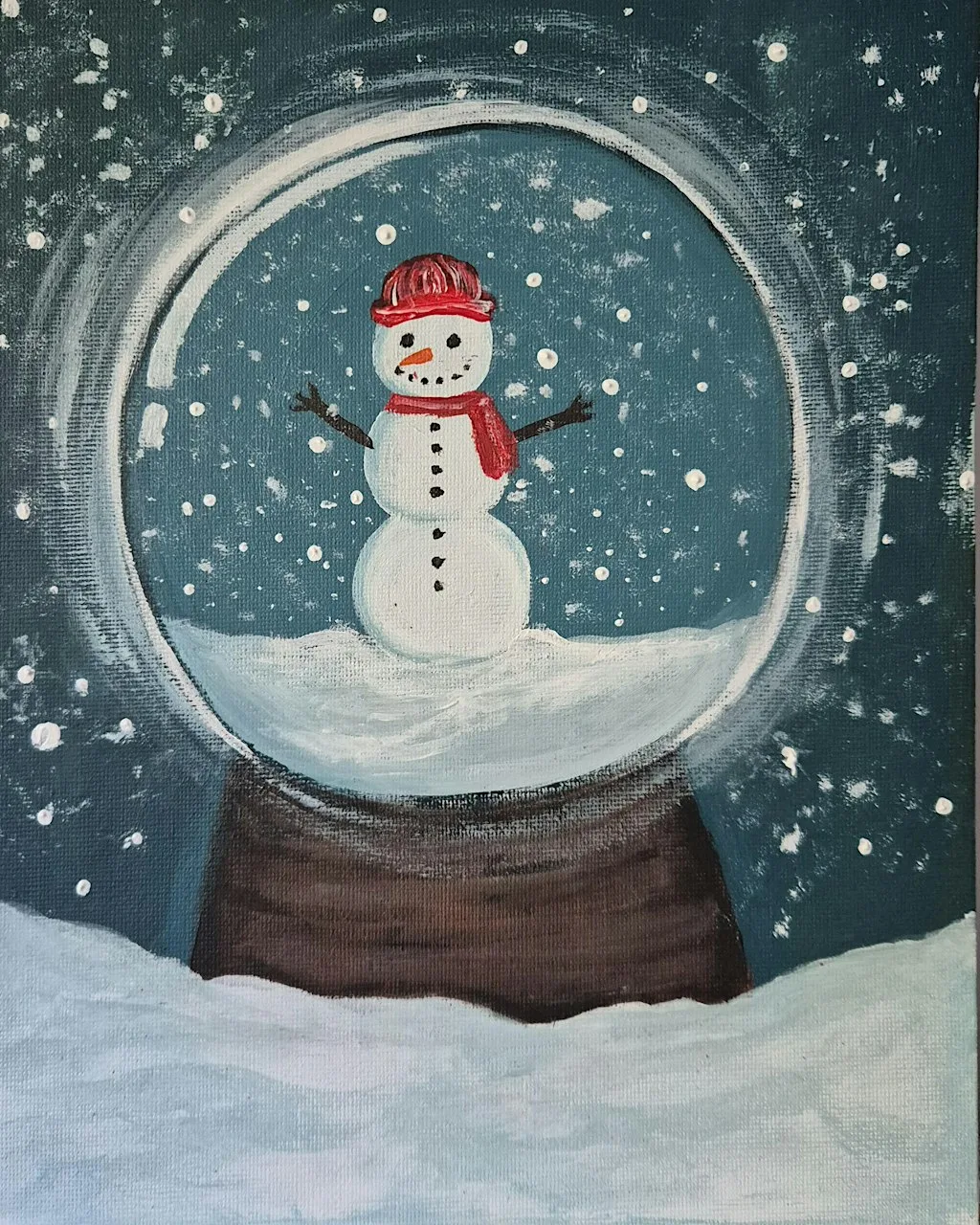 Christmas Paint & Sip at Newton Sports Club