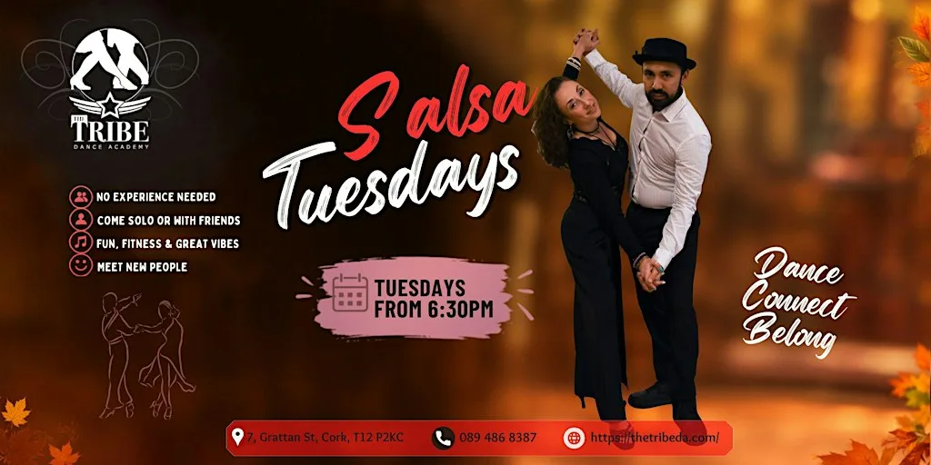 SALSA TUESDAYS WITH THE TRIBE! at The Tribe Dance Academy