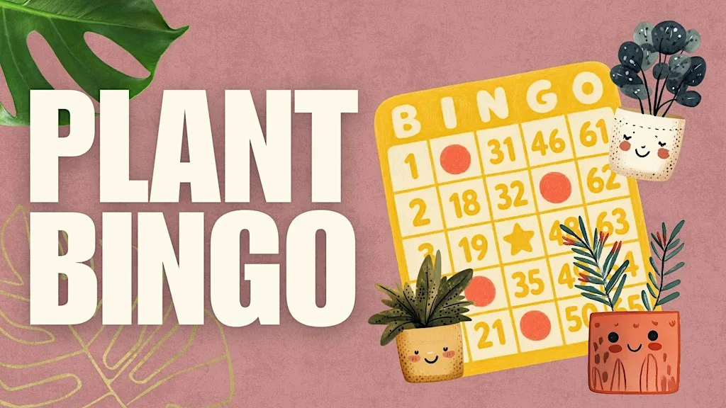 Plant Bingo at Boundary Taproom