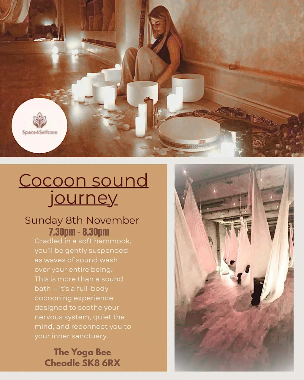 Cocoon Sound Journey at The Yoga Bee