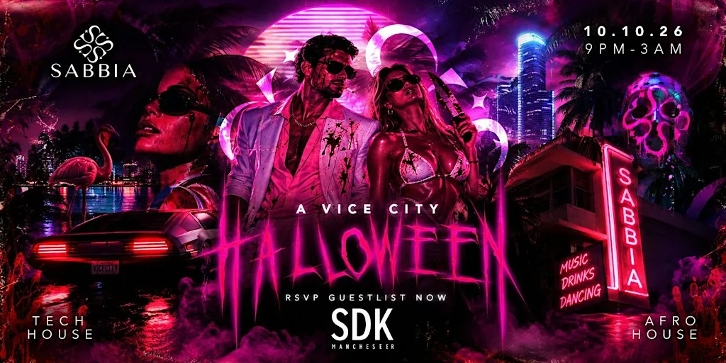 80S VICE CITY HALLOWEEN