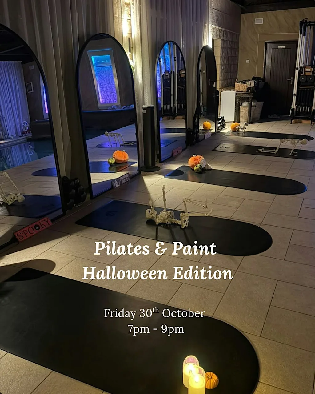 Pilates & Paint: Halloween Edition