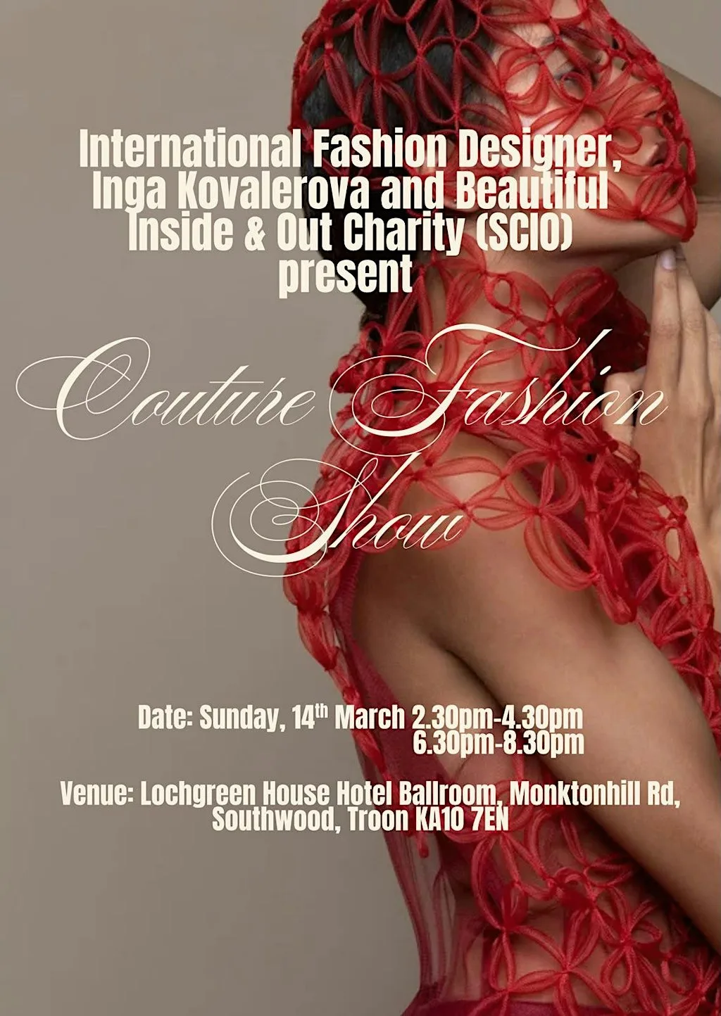 Beautiful Inside & Out Couture Fashion Show at Loch Green House Hotel