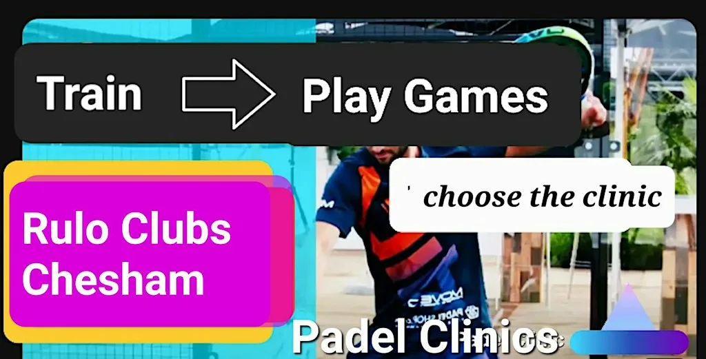 CHESHAM PADEL CLINICS + GAMES at Rulo Padel