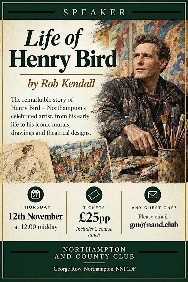 The Life of Henry Bird by Rob Kendall with Lunch