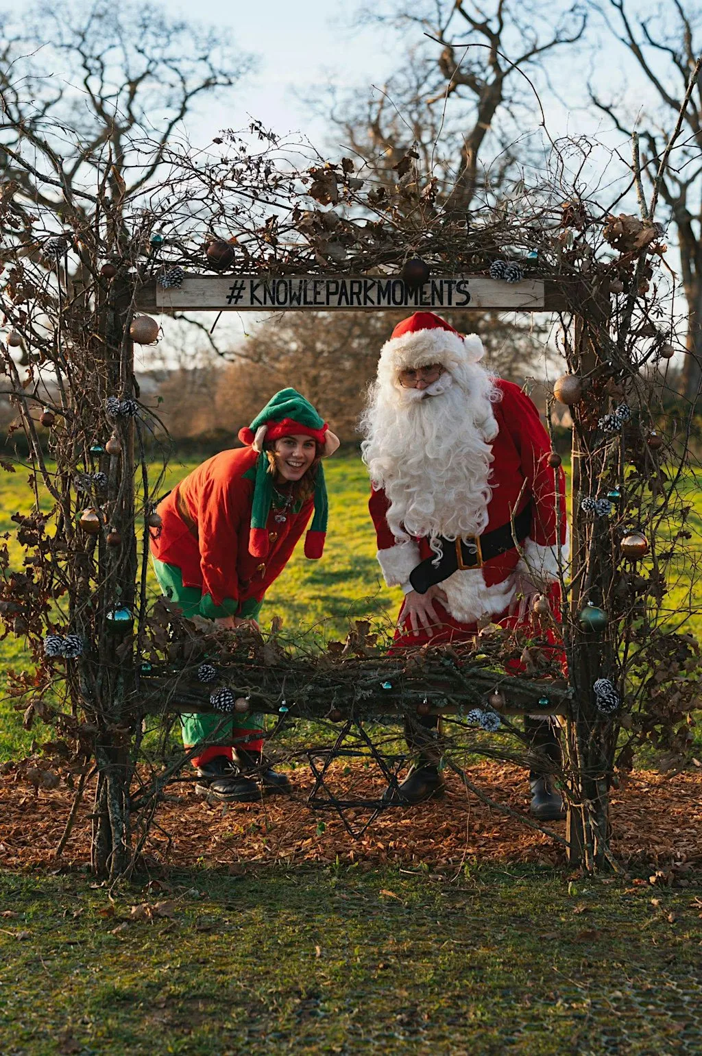 Santa's Grotto at Knowle Park at Knowle Park Country Park