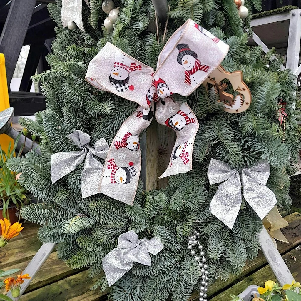 Children's Wreath Decorating Workshop at Braywick Plant Nurseries