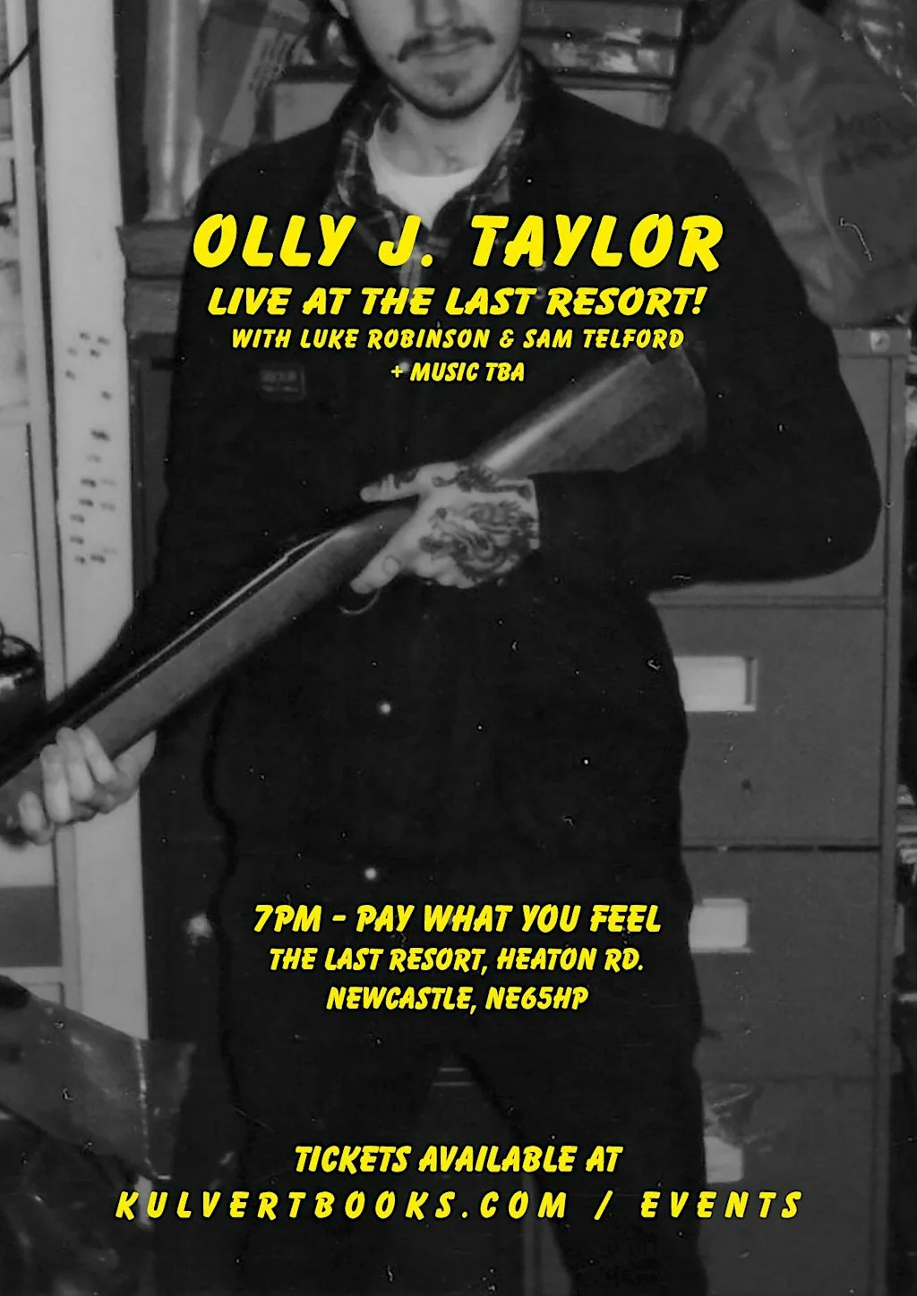 Olly J. Taylor at The Last Resort + Luke Robinson & Sam Telford at The Last Resort