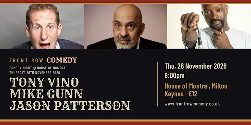 Comedy Night @ House of Montra. Thursday 26th November 2026 at House of Montra
