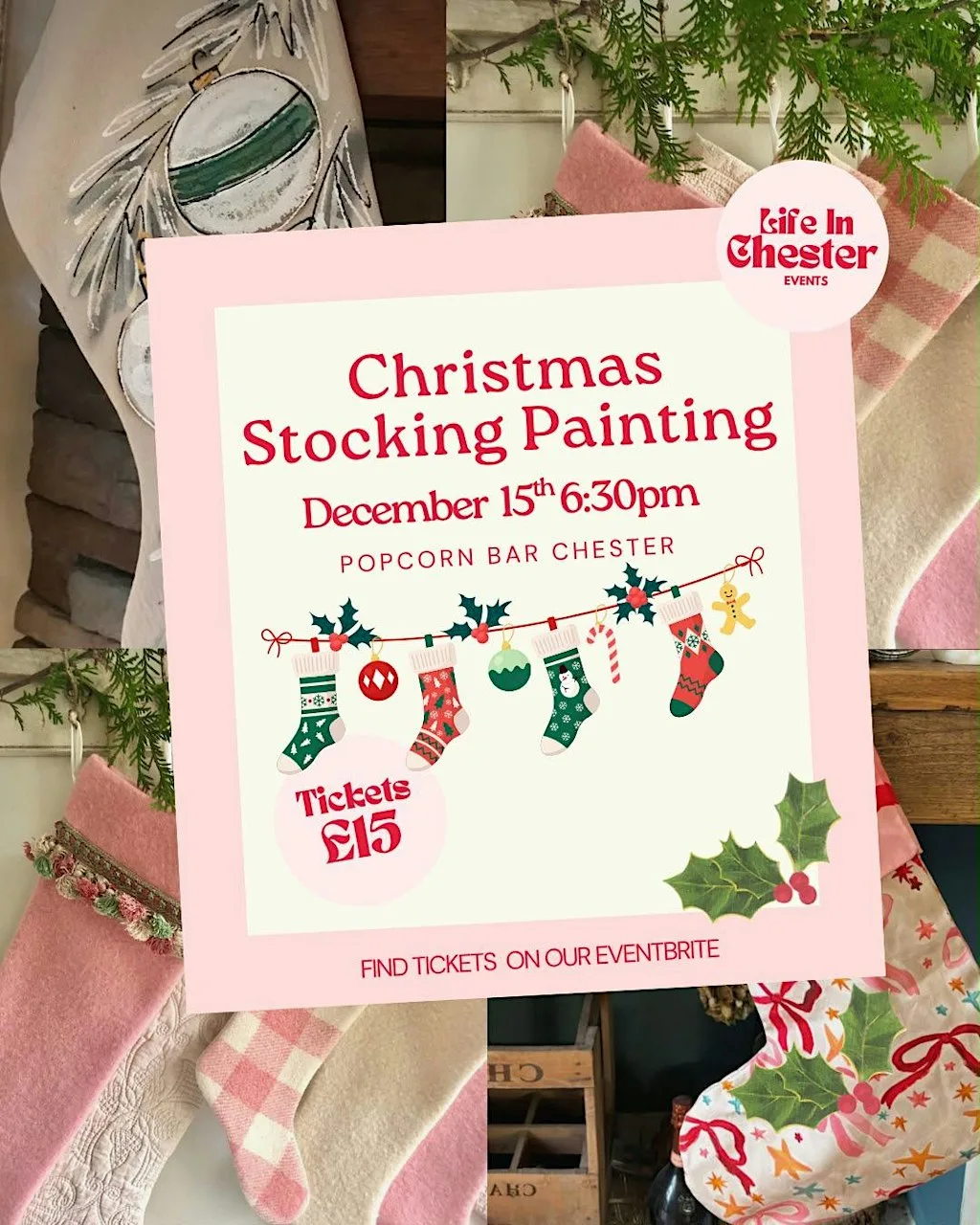 Christmas Stocking Painting