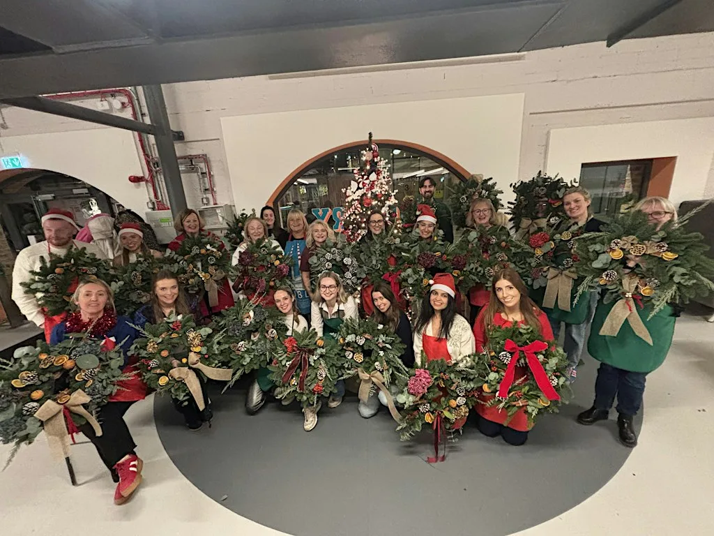 Festive Wreath Workshop at The Factory Bolands Mills
