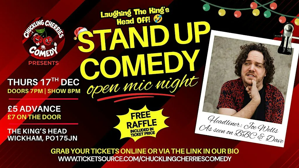 Wickham Christmas Comedy - Plus a Free Raffle!