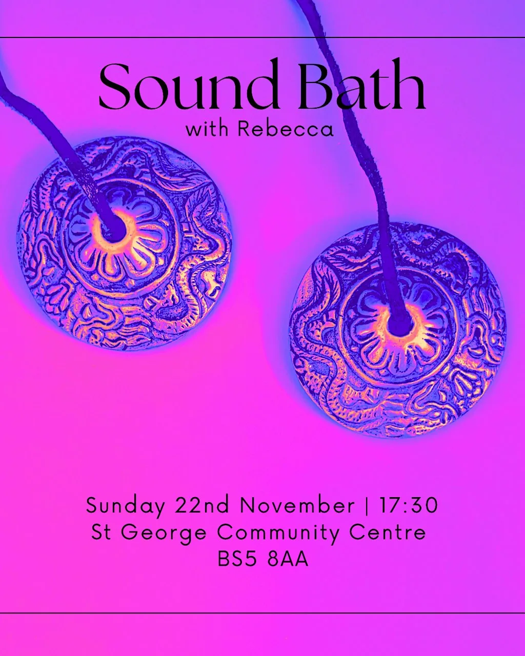 Sound Bath with Rebecca at St George Community Centre