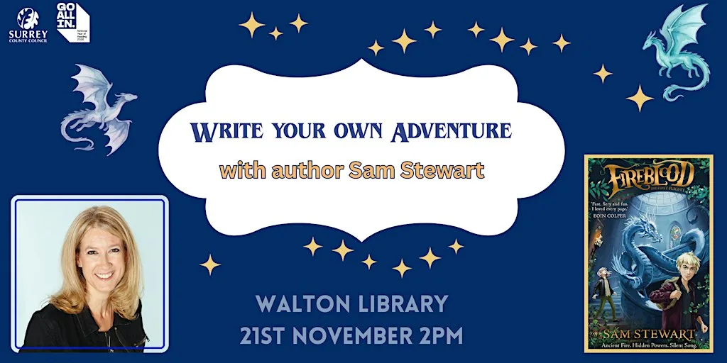Write your own adventure with Sam Stewart