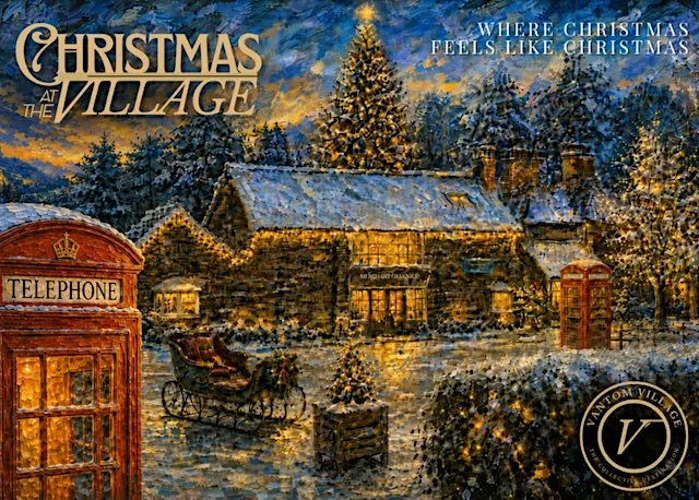 Outdoor Christmas Market at Vantom Village