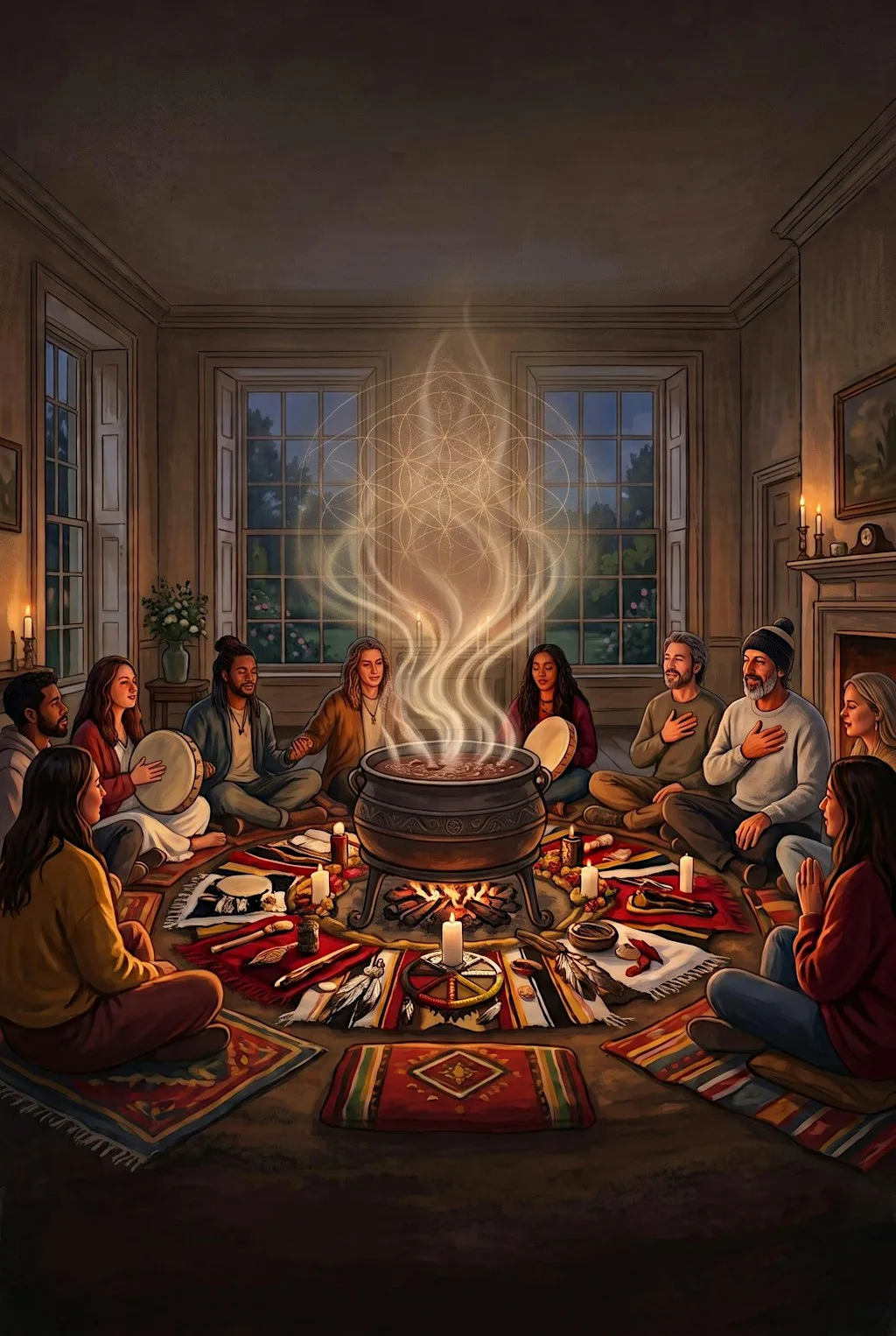 Song Circle with Cacao at The Retreat New Forest