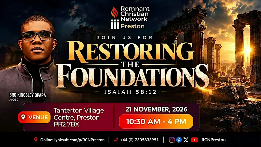 RCN PRESTON PRAYER RETREAT at Tanterton Village Centre