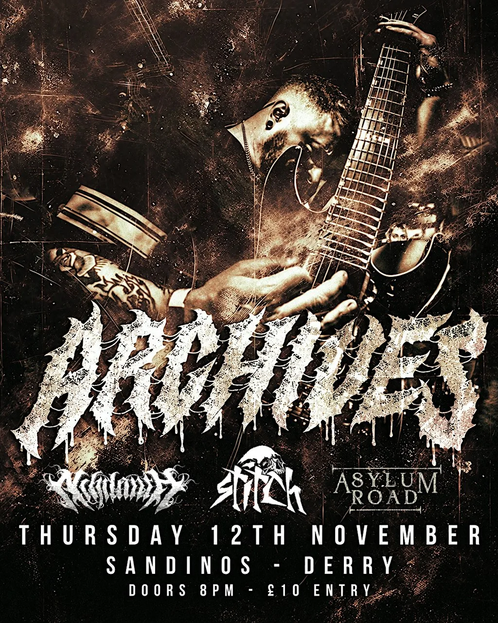 ARCHIVES + Special Guests @ Sandinos, Derry