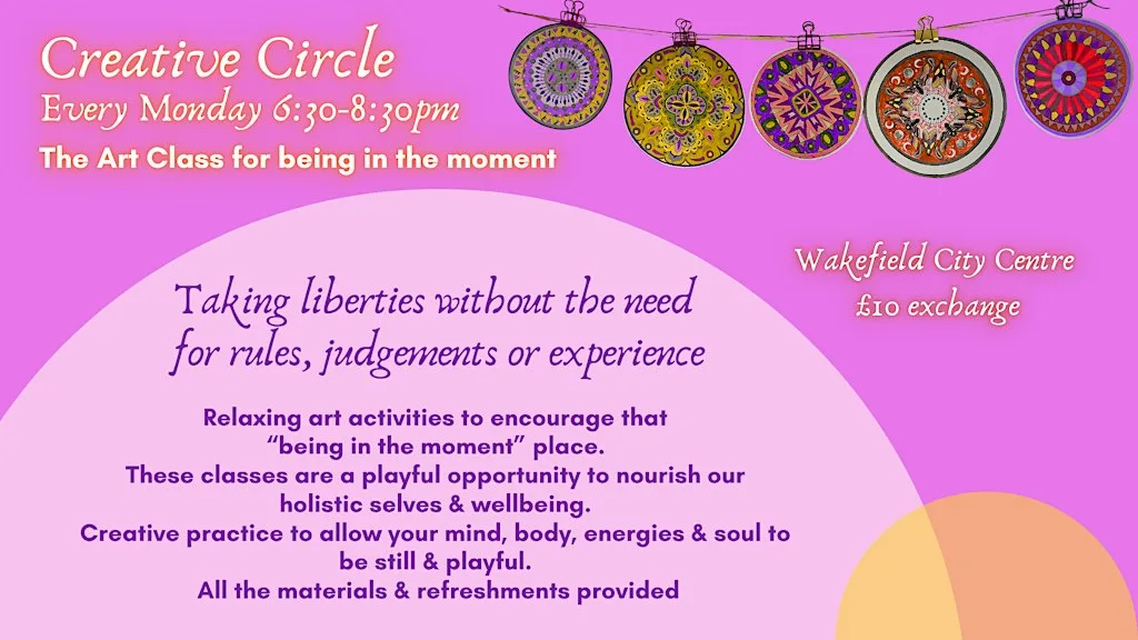 WEEKLY Creative Circle ART Classes at Westgate Art Studios